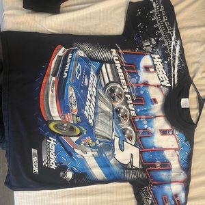 Vintage nascar front and back full print T shirt #nascar #vintage